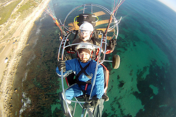 Un vuelo en parapente biplaza para 1 en Parapente Santa Pola en Santa Pola (Alicante)