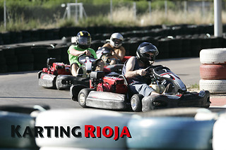 Tres tandas de karts en Logroño (La Rioja)