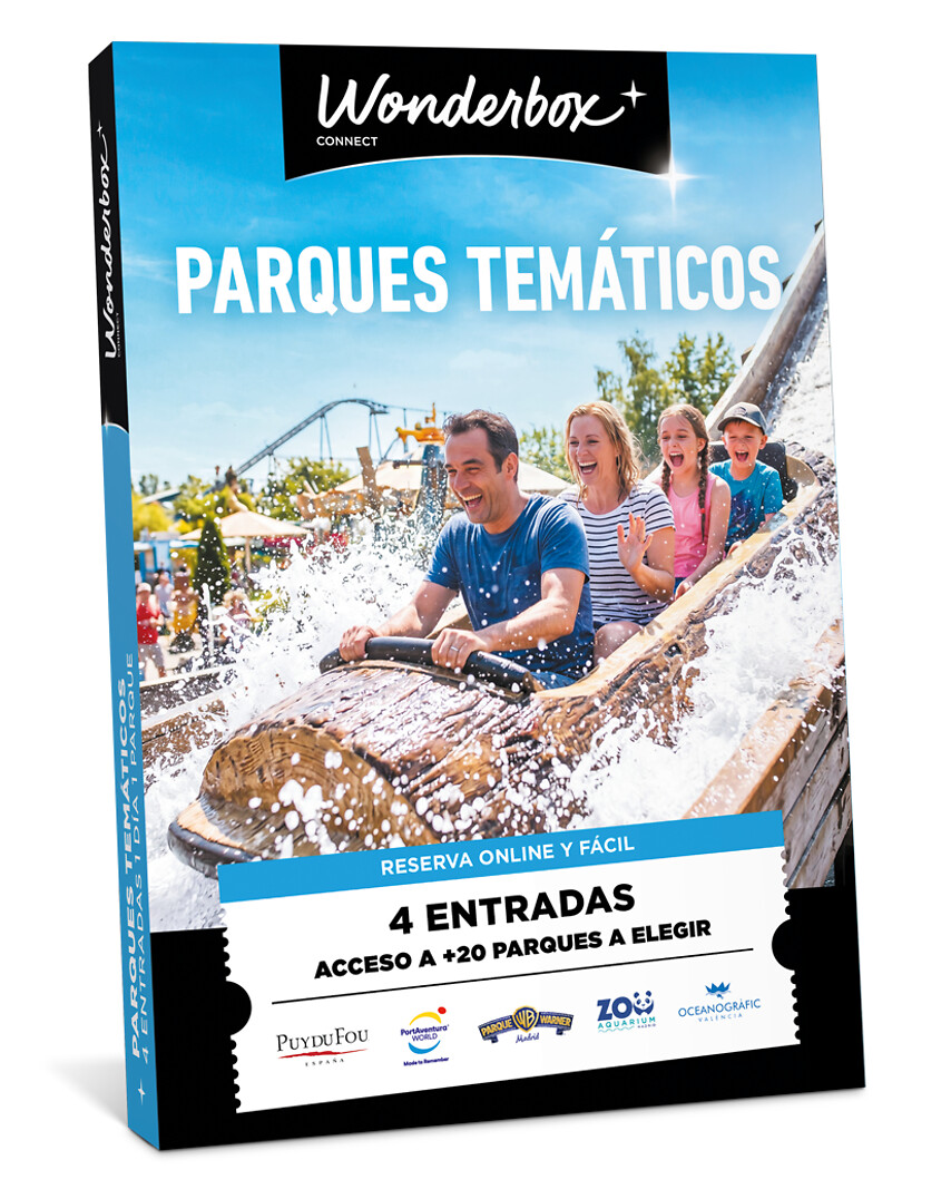 100% Parques Temáticos Familia - 2 adultos y 2 niños