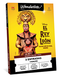 El Rey León Familia - 3 entradas