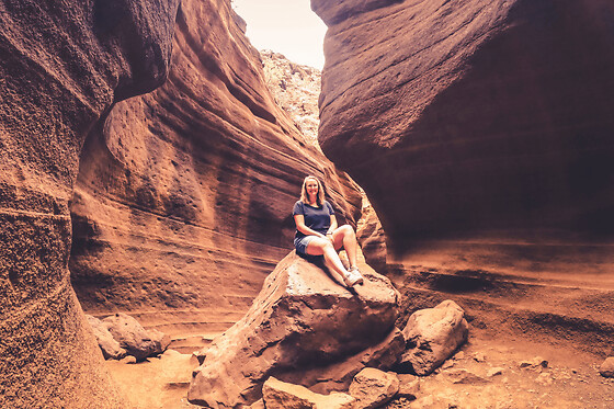 Excursión de un día al Cañón Rojo en Gran Canaria