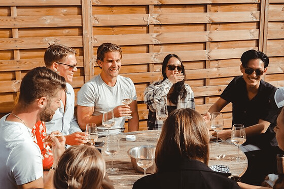 Cata de vinos en las azoteas de Barcelona