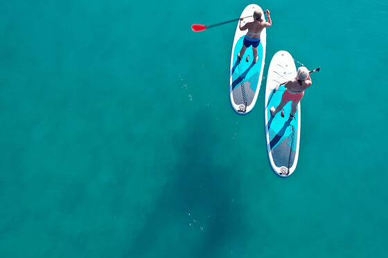 Alquiler de tablas de surf de remo en Can Pastilla, Mallorca