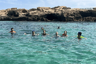 Excursión en piragua y kayak de mar por la bahía de Palma de Mallorca (2 h)