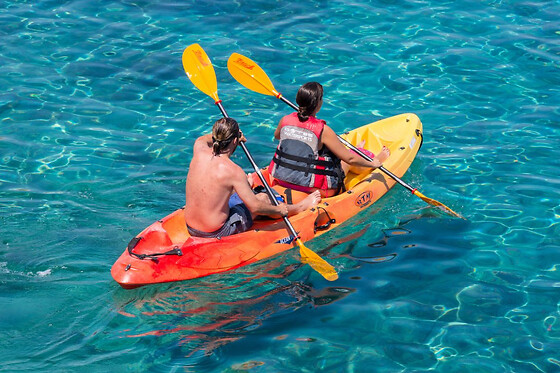 Alquiler de kayaks con salida desde Can Pastilla, en Mallorca (2 h)