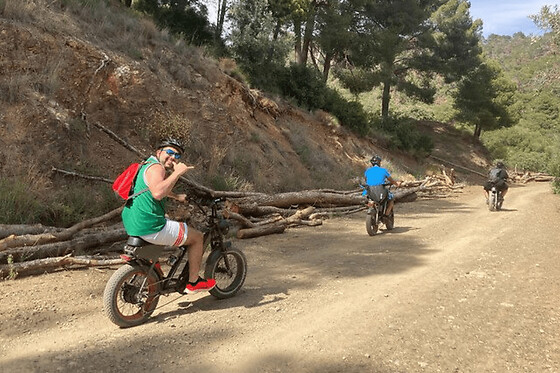 Alquiler de una bicicleta E-FAT durante 10 horas para descubrir Málaga a tu propio ritmo