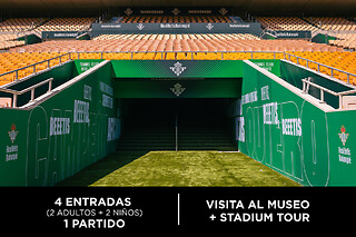 Real Betis Balompié - 4 entradas