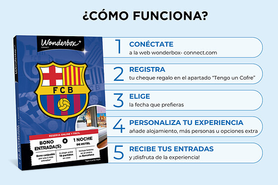 FC Barcelona - Bono Entrada(s) + 1 noche