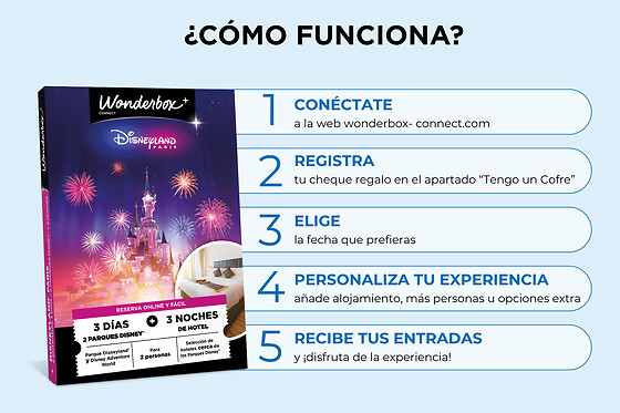 Disneyland Paris Estancia - 3 días / 3 noches - 2 personas
