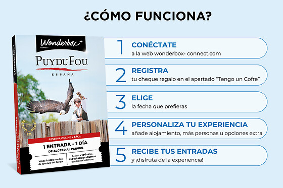 Puy du Fou España - 1 dia / 1 adulto