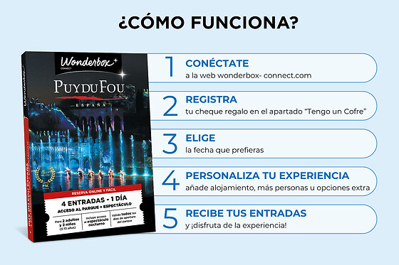 Puy du Fou España Parque y Espectáculo - 2 Adultos y 2 Niños
