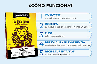 El Rey León - 2 entradas