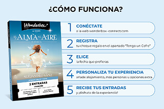 El Alma al Aire - 2 entradas