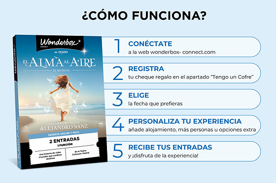 El Alma al Aire - 2 entradas