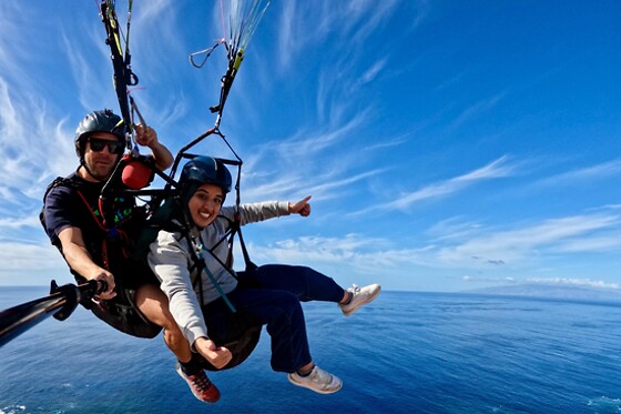 Un vuelo en parapente para 3 en Brisa Paragliding en Costa Adeje (Santa Cruz de Tenerife)