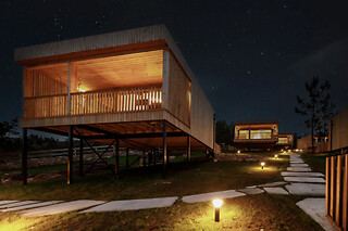 Una noche con experiencia bienestar para 2 en Cabanas da Luz en Xaviña - Camariñas (A Coruña)