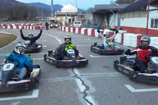 Una tanda en SuperKart para 2 en Karting El Pla en El Pla de Sant Tirs (Lleida)