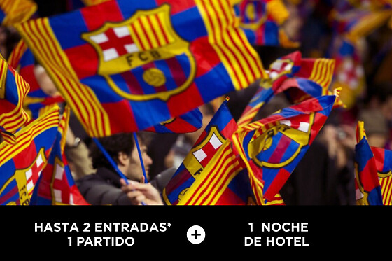 FC Barcelona - Bono Entrada(s) + 1 noche