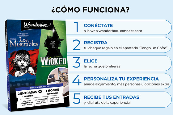 Multi-Espectáculo - Wicked / Los Miserables + 1 noche