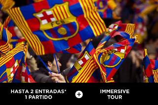 FC Barcelona - Partido + Museo - 2 entradas