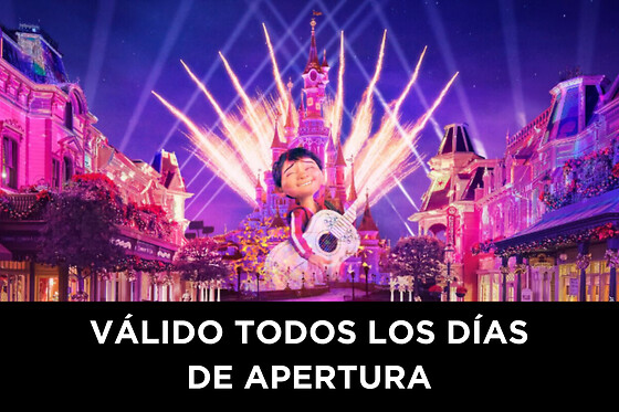 Disneyland Paris - 1 parque / 1 persona