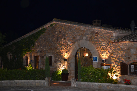 Restaurante Galena Mas Comangau en Begur (Girona)