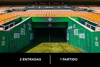 Especial Comunión: Real Betis Balompié - 2 entradas