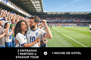 100% Fútbol – 1 partido + 1 noche