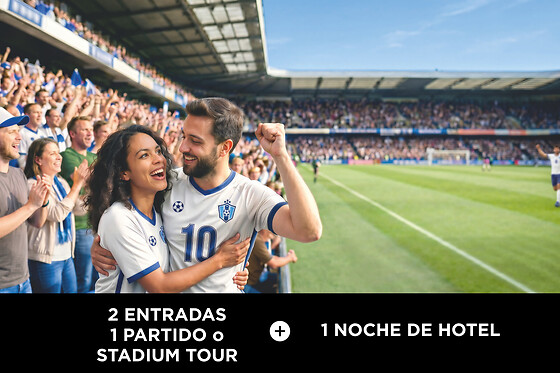 100% Fútbol – 1 partido + 1 noche