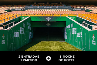 Real Betis - 1 partido + 1 noche