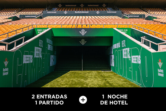 Real Betis - 1 partido + 1 noche