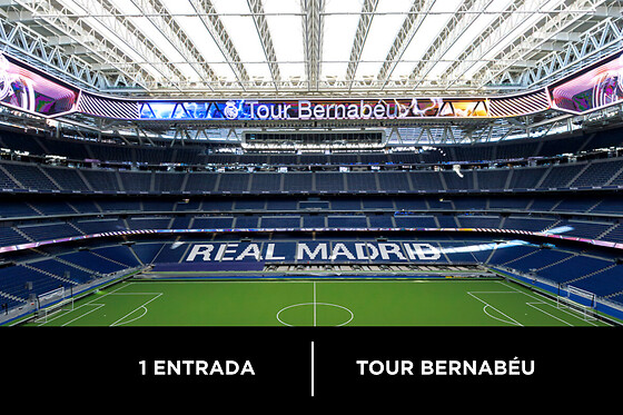 Real Madrid Tour Bernabéu - 1 entrada