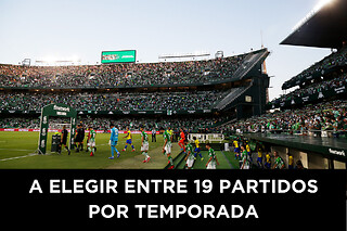 Especial Comunión: Real Betis Balompié - 2 entradas