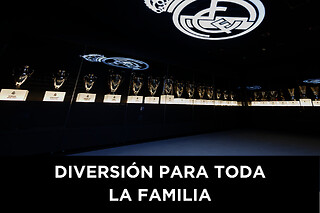 Real Madrid Tour Bernabéu Familia - 2 adultos + 1 niño