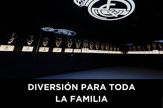 Real Madrid Tour Bernabéu Familia - 2 adultos + 1 niño