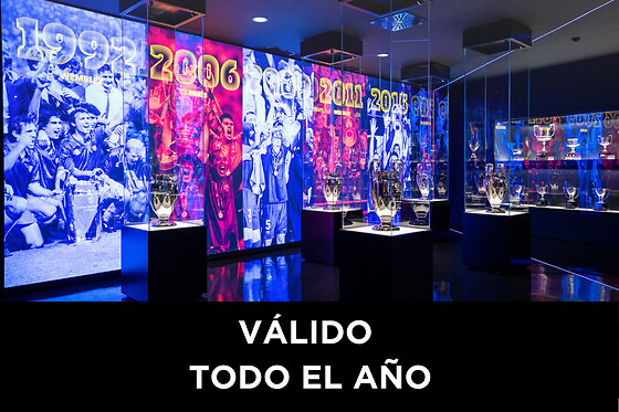 FC Barcelona -  Museo Total Experience - 2 entradas