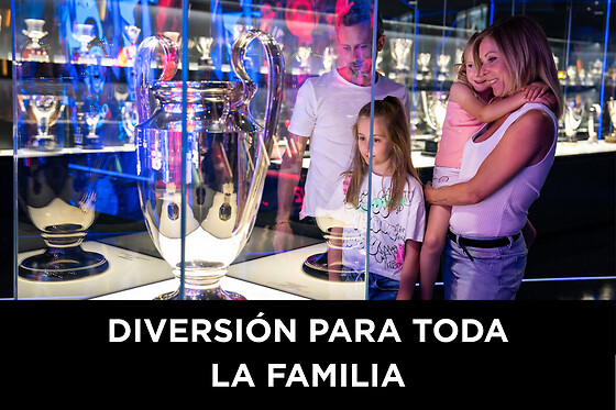 FC Barcelona Museo - 2 adultos + 1 niño