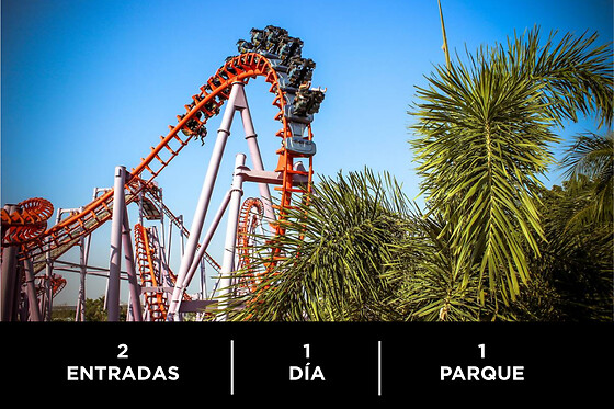 100% Parques Temáticos – Día de sensaciones