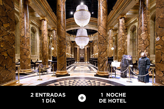 Harry Potter Studio - 2 entradas + 1 noche