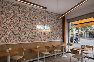 Un menú brunch premium para 2 en Waffle Break en Barcelona