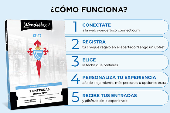 Celta Stadium Tour - 2 entradas