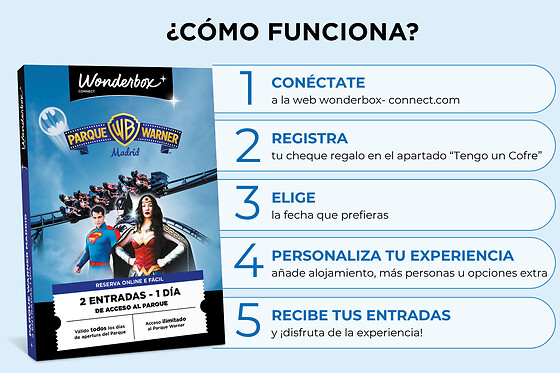 Especial Comunión: Parque Warner 1 día / 1 parque