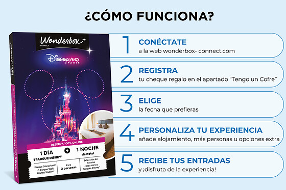 Disneyland Paris Estancia - 1 día / 1 noche - 2 personas