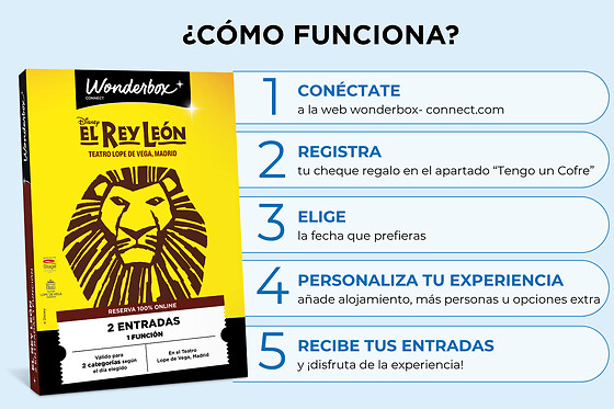 El Rey León - 1 entrada
