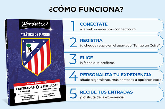 Atlético de Madrid - 1 persona