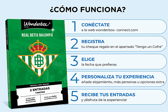 Especial Comunión: Real Betis Balompié - 2 entradas