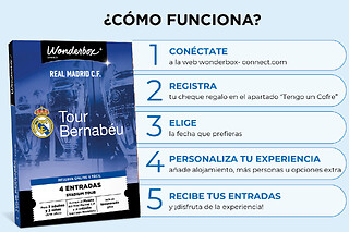 Real Madrid Tour Bernabéu Familia - 2 adultos + 1 niño
