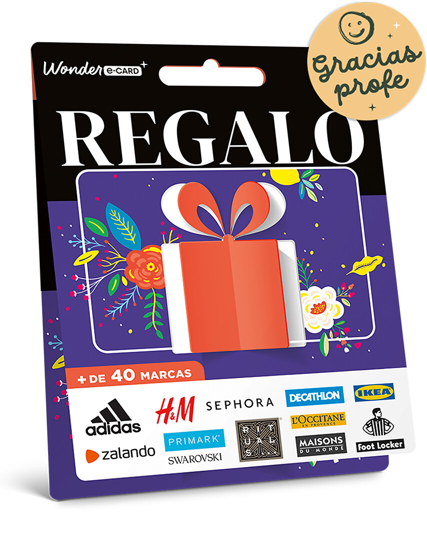 Especial Gracias Profe: Tarjeta Regalo Emoción