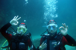 Inmersión en playa  en Tossa de Mar