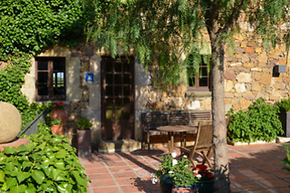 Restaurante Galena Mas Comangau en Begur (Girona)